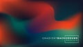 Abstract blurred gradient mesh color background Royalty Free Stock Photo