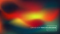 Abstract blurred gradient mesh color background Royalty Free Stock Photo