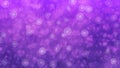 Abstract Blurred Hearts, Sparkles and Bubbles in Dark Purple Background Royalty Free Stock Photo