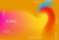 Abstract blurred holographic background with colorful combination Royalty Free Stock Photo