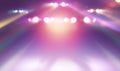 Abstract blurred image of concert lighting illumination background Royalty Free Stock Photo