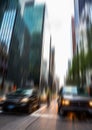 Abstract blurred image of Manhattan Royalty Free Stock Photo