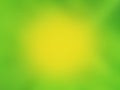 Abstract blurred light colorful painted green and yellow texture background for graphic design, wallpaper, illustration, top view Royalty Free Stock Photo