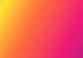 Abstract blurred magenta orange and yellow background, Gradient color backdrop design for website banner or poster Royalty Free Stock Photo