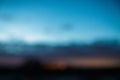 Abstract blurred night, twilight sky background with sunshine lights for design concept Royalty Free Stock Photo