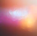 Abstract blurred photo of bokeh light burst and textures. multicolored light. Royalty Free Stock Photo