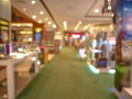 Abstract blurred photo of the Department store Royalty Free Stock Photo