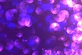 Abstract blurred purple background with bright colorful pattern in the form of bubbles, fantasy circles, rich texture