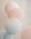 abstract blurred shapes of pastel backgrounds on light with noise. Royalty Free Stock Photo