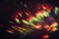 Abstract blurred shine background, rainbow flare Royalty Free Stock Photo