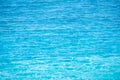 Abstract blurred texture of blue wave water in swimming pool. Royalty Free Stock Photo