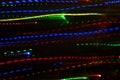 Abstract blurry background from colorful traces of lights Royalty Free Stock Photo