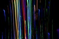 Abstract blurry background with pattern from colorful traces of lights Royalty Free Stock Photo