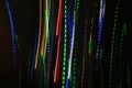 Abstract blurry background with pattern from colorful traces of lights Royalty Free Stock Photo