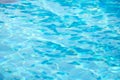 Abstract blurry background of water surface in swimming pool. Royalty Free Stock Photo