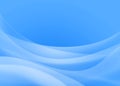 Abstract Blurry Curves in Blue Background Royalty Free Stock Photo