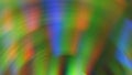 Abstract blurry green background with rainbow glow Royalty Free Stock Photo