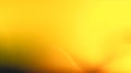 Abstract blurry smooth yellow background, generative AI.