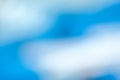 Abstract blurry spotted white and blue background