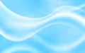 Vector Abstract Fluid Flow in Light Blue Gradient Background Royalty Free Stock Photo