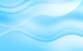 Vector Abstract Fluid Flow in Light Blue Gradient Background Royalty Free Stock Photo
