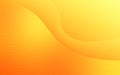 Vector Abstract Orange and Yellow Gradient Background with Wavy Lines Pattern Royalty Free Stock Photo