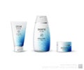Abstract body care cosmetic brand concept. Tube cream, shampoo p Royalty Free Stock Photo