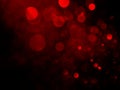 Abstract bokeh background with bubble red color Royalty Free Stock Photo