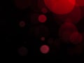 Abstract bokeh background with bubble red color Royalty Free Stock Photo