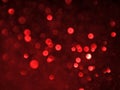 Abstract bokeh background with bubble red color Royalty Free Stock Photo