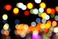 Abstract bokeh background of Christmaslight