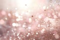 abstract bokeh background glitter vintage lights background. gold silver and white. de-focused Royalty Free Stock Photo