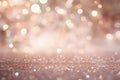 abstract bokeh background glitter vintage lights background. gold silver and white. de-focused Royalty Free Stock Photo