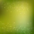 Abstract bokeh background. Natural outdoors bokeh background in green.