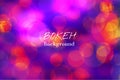 Abstract bokeh background vector Royalty Free Stock Photo