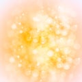 Abstract bokeh background yellow