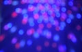 Abstract Bokeh blurred blue pink color light background. Royalty Free Stock Photo