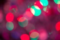Abstract Bokeh blurred color light can use background Royalty Free Stock Photo