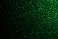 Abstract bokeh dark green with light background.Green x mas color night light elegance,smooth backdrop,artwork design for new year Royalty Free Stock Photo