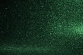 Abstract bokeh dark green with light background.Green x mas color night light elegance,smooth backdrop,artwork design for new year Royalty Free Stock Photo