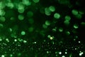 Abstract bokeh dark green with light background.Green x mas color night light elegance,smooth backdrop,artwork design for new year Royalty Free Stock Photo