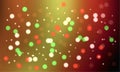 Abstract bokeh dots background.