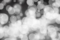 Abstract bokeh festive background with defocused lights Royalty Free Stock Photo