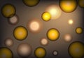 Abstract bokeh light gradient pattern on background