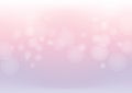 Abstract bokeh light with pink and purple gradient blur background vector illustration Royalty Free Stock Photo