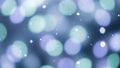 Abstract Bokeh Lights Background with Soft Blue and Green Hues and Floating Particles Royalty Free Stock Photo