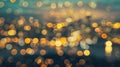 Abstract bokeh lights background with warm tones Royalty Free Stock Photo