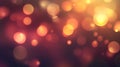 Abstract bokeh lights on a dark background Royalty Free Stock Photo