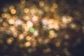 Abstract bokeh night romantic light mood Royalty Free Stock Photo