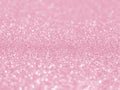 Abstract bokeh pink glitter sparkle background Royalty Free Stock Photo